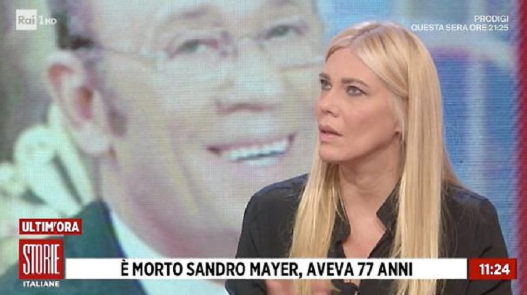 Sandro Mayer, la notizia in diretta a Storie Italiane. Eleonora Daniele si commuove