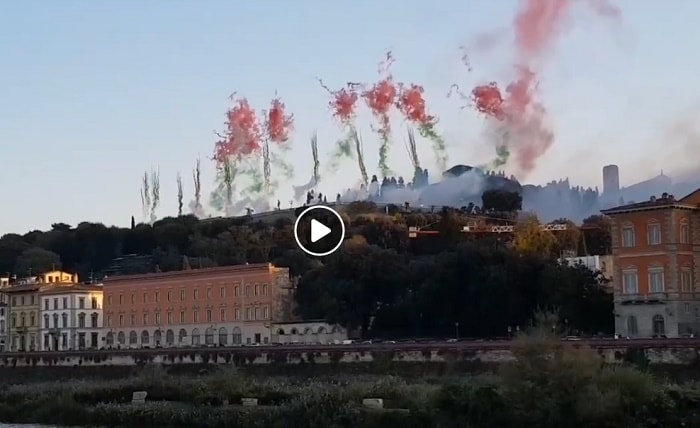 Firenze fiori d'artificio