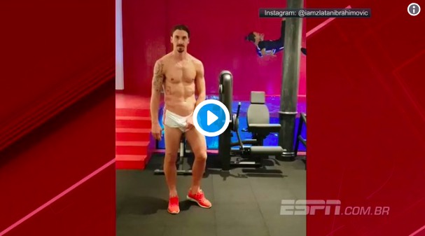 Ibrahimovic lascia poco all'immaginazione, il VIDEO è virale sui social