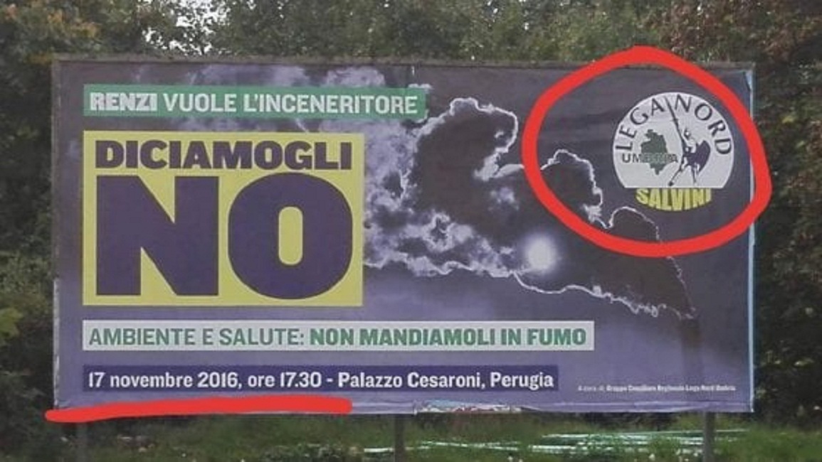 Inceneritori, quando la Lega diceva no al governo Renzi FOTO