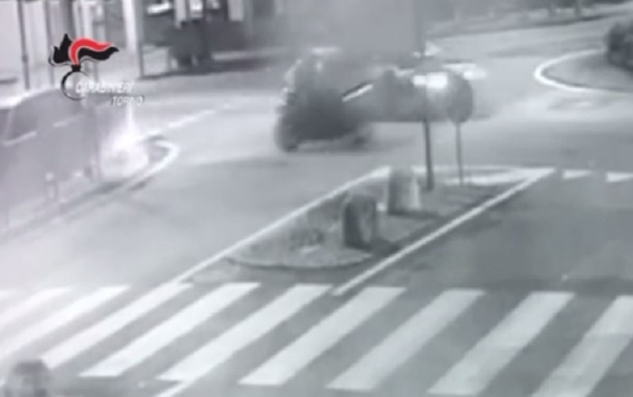 chieri torino incidente
