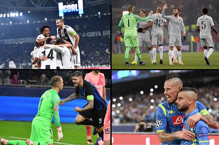 champions italiane ottavi