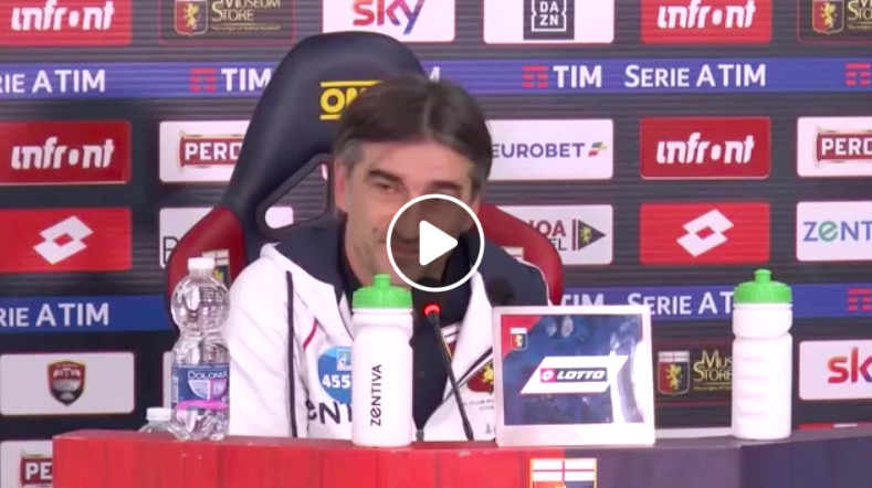 Juric insulta il giornalista: "Che c***o di domanda fai, non rompere il c***o"