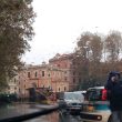 Roma, Lungotevere de' Cenci chiuso all'altezza della Sinagoga