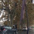 Roma, Lungotevere de' Cenci chiuso all'altezza della Sinagoga3
