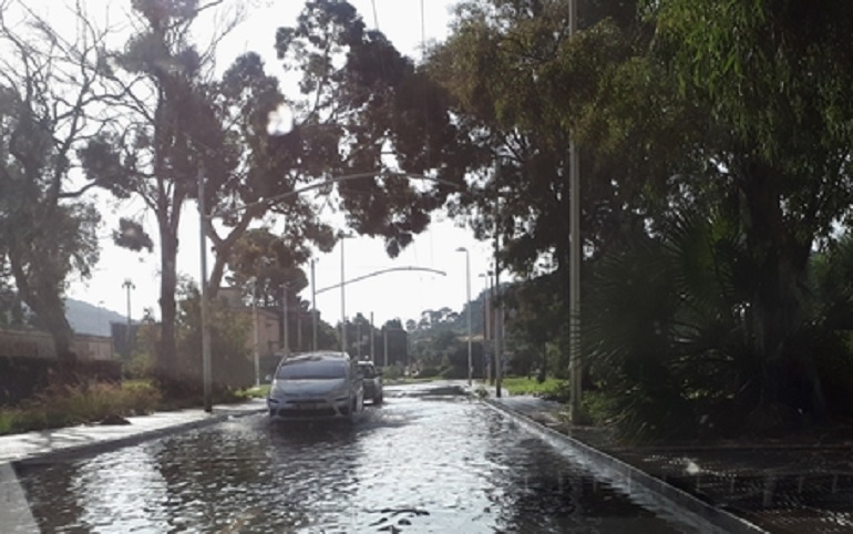 Maltempo, allerta rossa in Veneto. Arancione in Lazio, Liguria e Sicilia. Due morti in Valle d'Aosta (foto Ansa)
