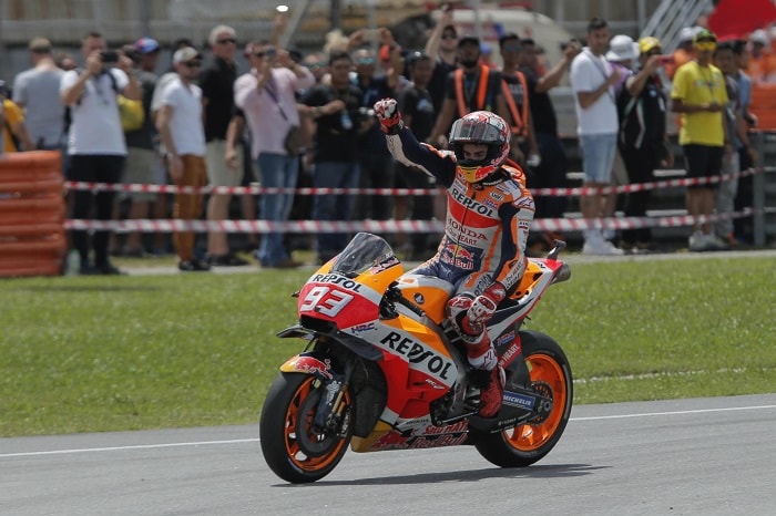 Moto Gp Malesia, Marquez vince davanti a Rins e Zarco1