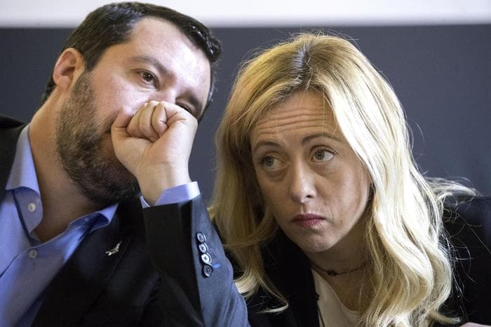 Giorgia Meloni: "Salvini attento, troppa tv ha già ucciso Matteo Renzi"