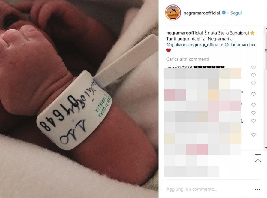 Negramaro, Giuliano Sangiorgio è diventato papà: è nata Stella