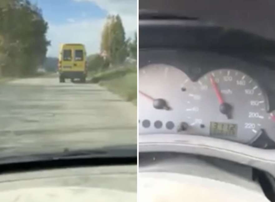 Perugia, il video dello scuolabus a 100 km/h. Panico tra i genitori