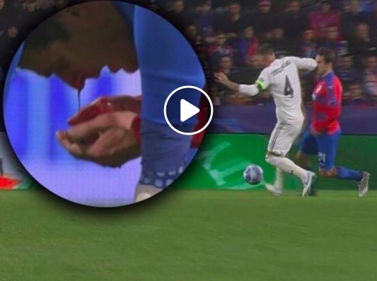 Sergio Ramos ci ricasca, ha rotto il naso a Havel con una gomitata (VIDEO)