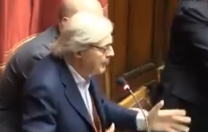 Vittorio Sgarbi Montecitorio