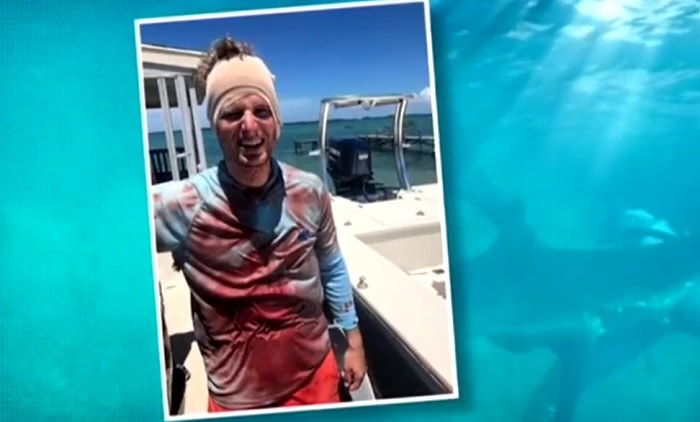 Sub attaccato dallo squalo