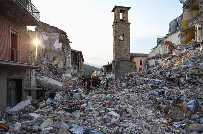 Terremoto, stop a bollette di acqua, gas e luce prorogato al 2020