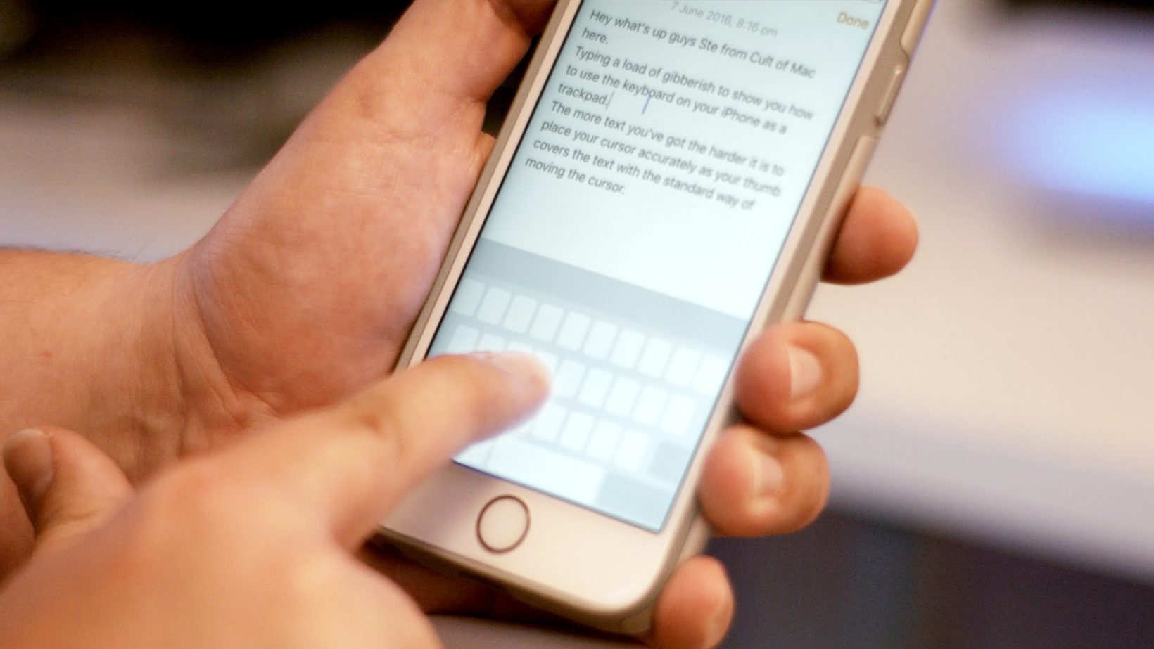 iphone correggere testo