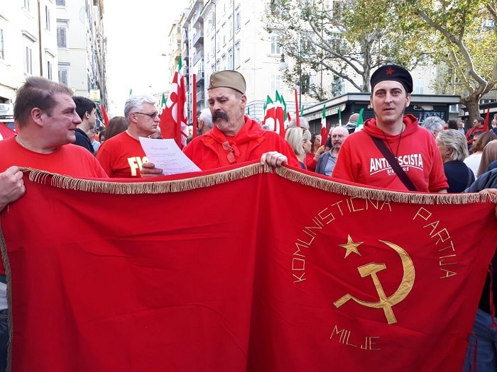 corteo trieste antifascisti