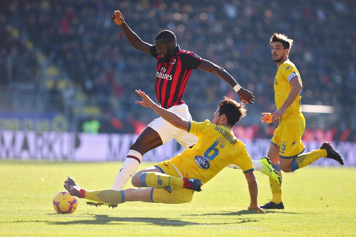 Frosinone-Milan highlights