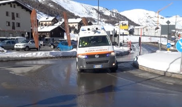 livigno sciatore