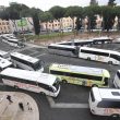 Dopo quella degli ncc e dei taxi oggi è il giorno della protesta dei bus turistici a Roma