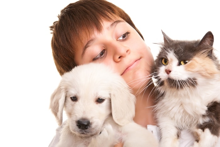 Cani e gatti in casa tolgono asma e malattie ai bambini