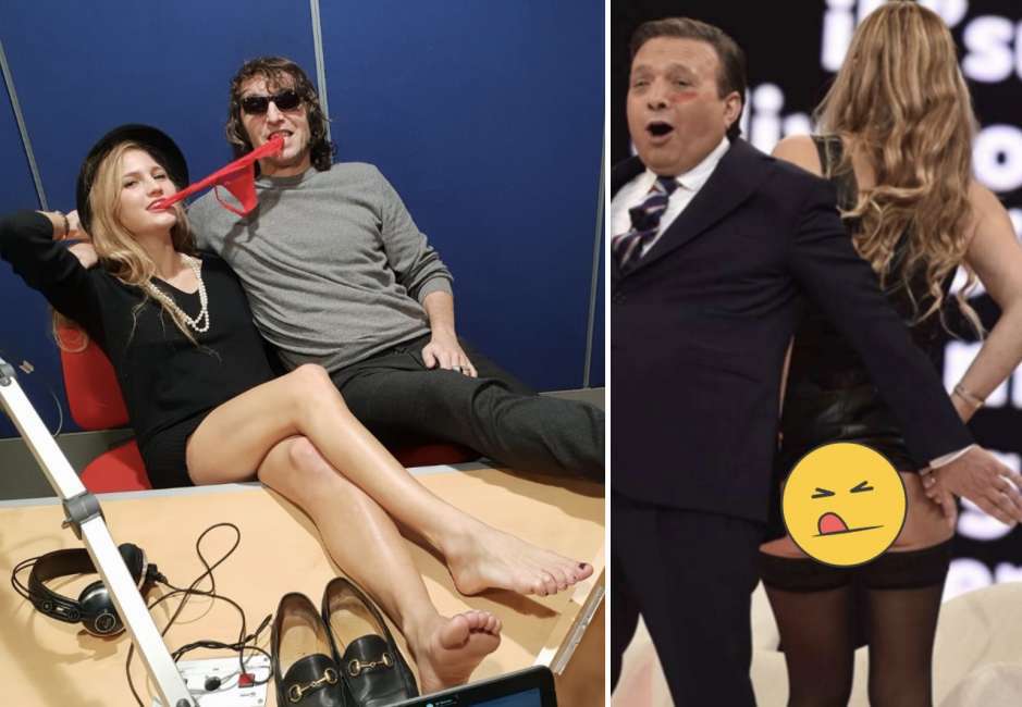 La Zanzara, Alessandra Cantini si toglie le mutande in diretta. Cruciani le annusa