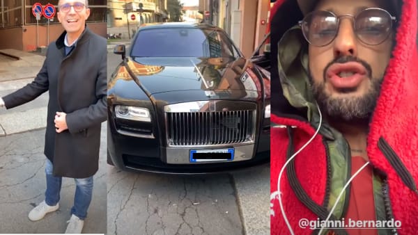 Fabrizio Corona rolls royce