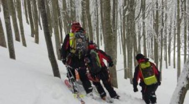 Tarvisio (Udine), trovati morti i due escursionisti dispersi sul Monte Lussari (foto Ansa)