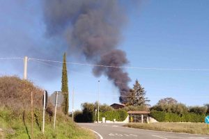 Borgo Quinzio (Rieti). Esplosione distributore sulla Salaria13