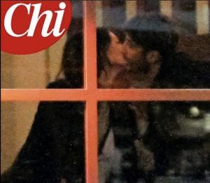 Belen Rodriguez incontra l'ex Andrea Iannone al ristorante2