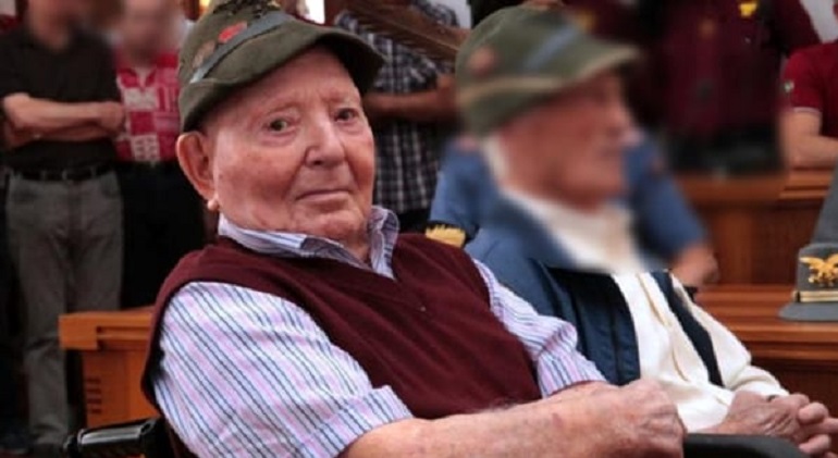 Luigi Tomasi, è morto l'uomo più anziano d'Italia. Aveva 110 anni