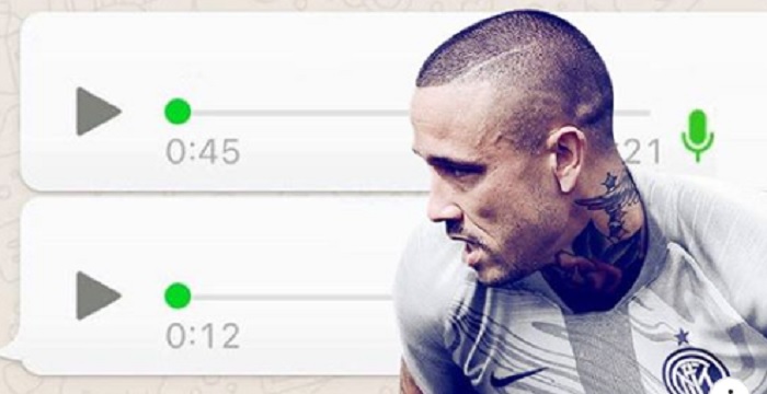 nainggolan audio privato