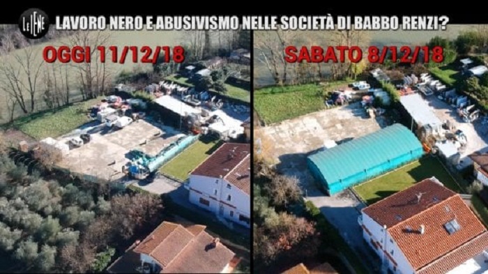 Tiziano Renzi e il mistero del tendone rimosso: "Non paragonatemi a Di Maio senior"