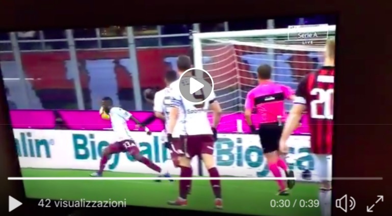 Mano di Nkoulou su tiro di Higuain (VIDEO), var decisivo: ecco perché non è rigore