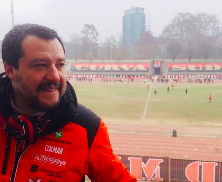 Salvini dopo Milan-Fiorentina: "Meglio che taccio. Ma come si fa?"