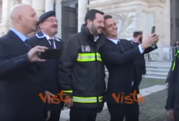 Salvini Vigili del Fuoco