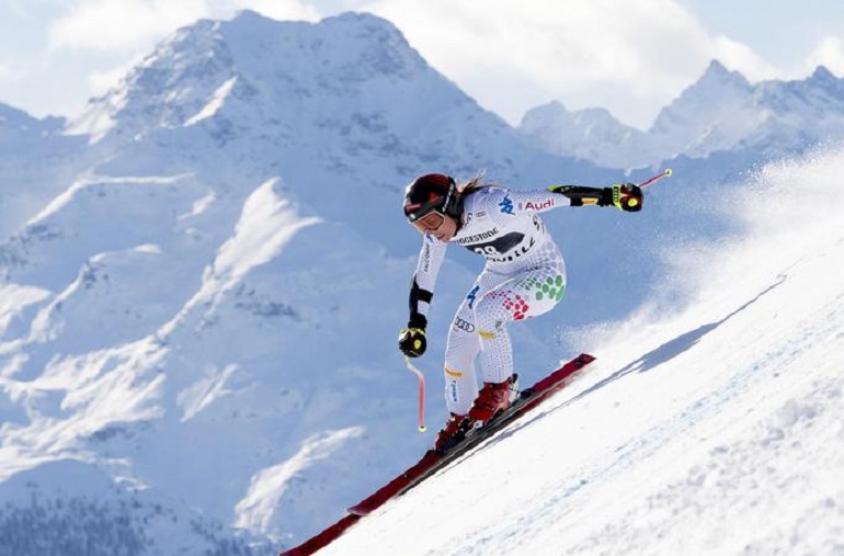 Sci, Coppa del Mondo: Nicol Delago seconda sulla pista Saslong (foto d'archivio Ansa)