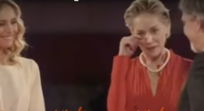 sharon Stone Croce Rossa a Roma