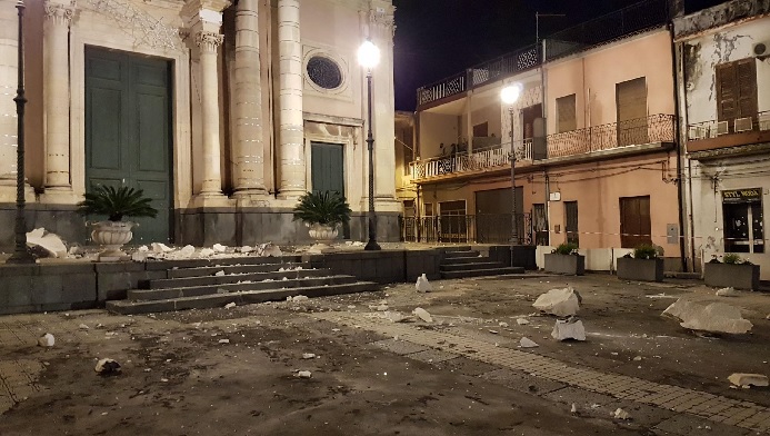 terremoto catania oggi