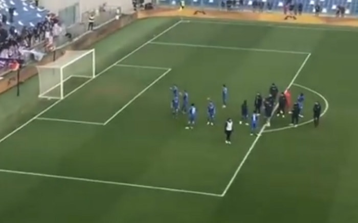 Fiorentina giocatori sotto curva