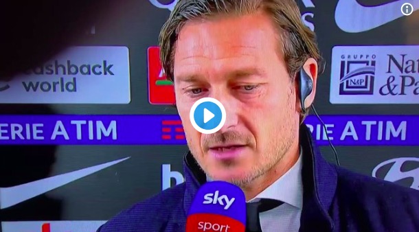 Roma-Inter, Totti e Pallotta in coro: "Rigore su Zaniolo, come si fa a non darlo? Che ci sta a fare il VAR? Vergognoso..."