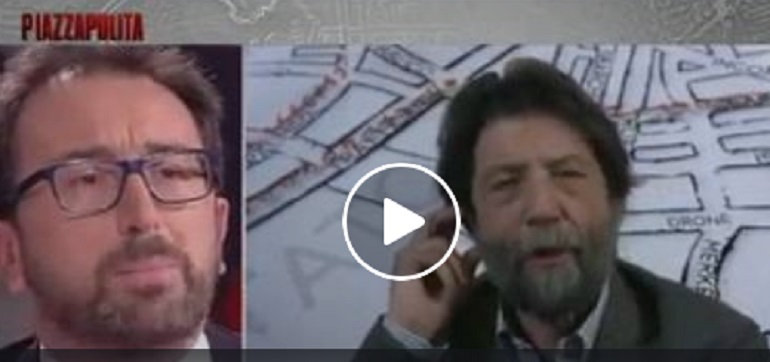 Piazza Pulita, Cacciari furioso con Bonafede: "Ma cosa dice?" Poi il vaffa VIDEO