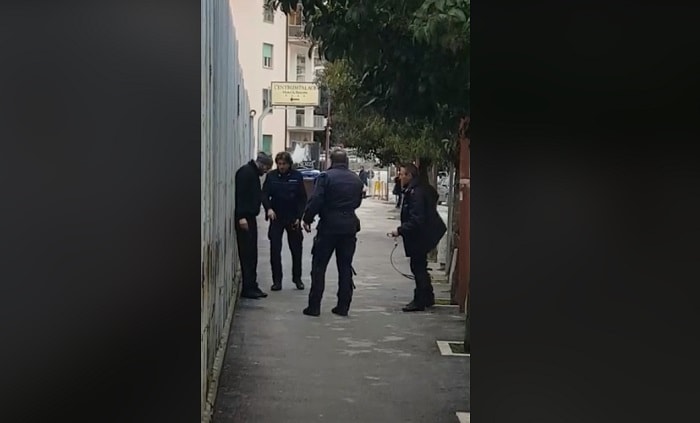 Campobasso, detenuto prova a fuggire: agenti lo bloccano con la pistole puntata e gli schiaffi