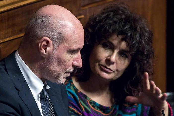 senatori del M5s Gregorio De Falco e Paola Nugnes