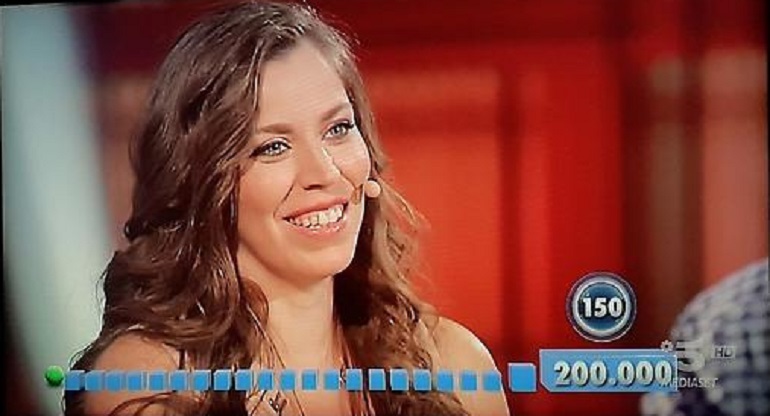 "Avanti un Altro", la campionessa Flavia terrorizza Paolo Bonolis