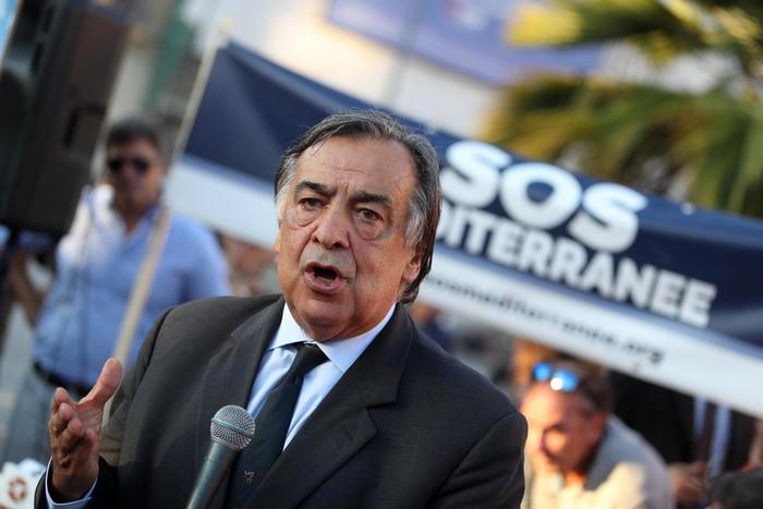 Il sindaco di Palermo Leoluca Orlando