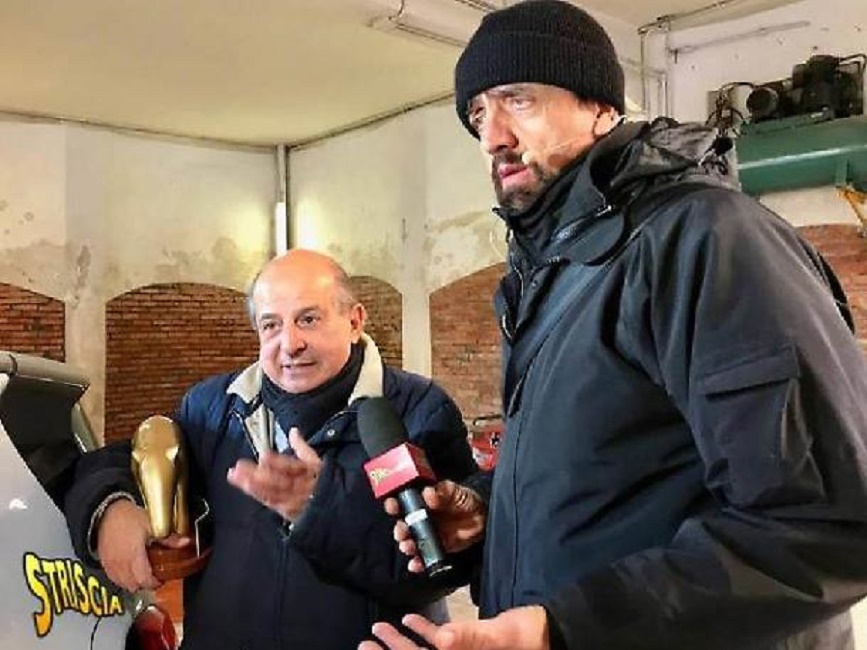 Striscia la Notizia, Tapiro d'oro per Giancarlo Magalli e quella voce sull'Eredità