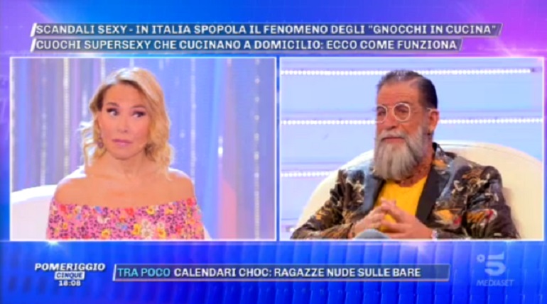 "Pomeriggio 5", Il gigolò Maurizio Cambi a Barbara D'Urso: "Tu non pagheresti"