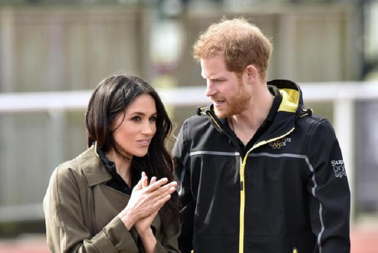 Meghan Markle, per i siti britannici il royal baby nascerà a marzo (foto Ansa)