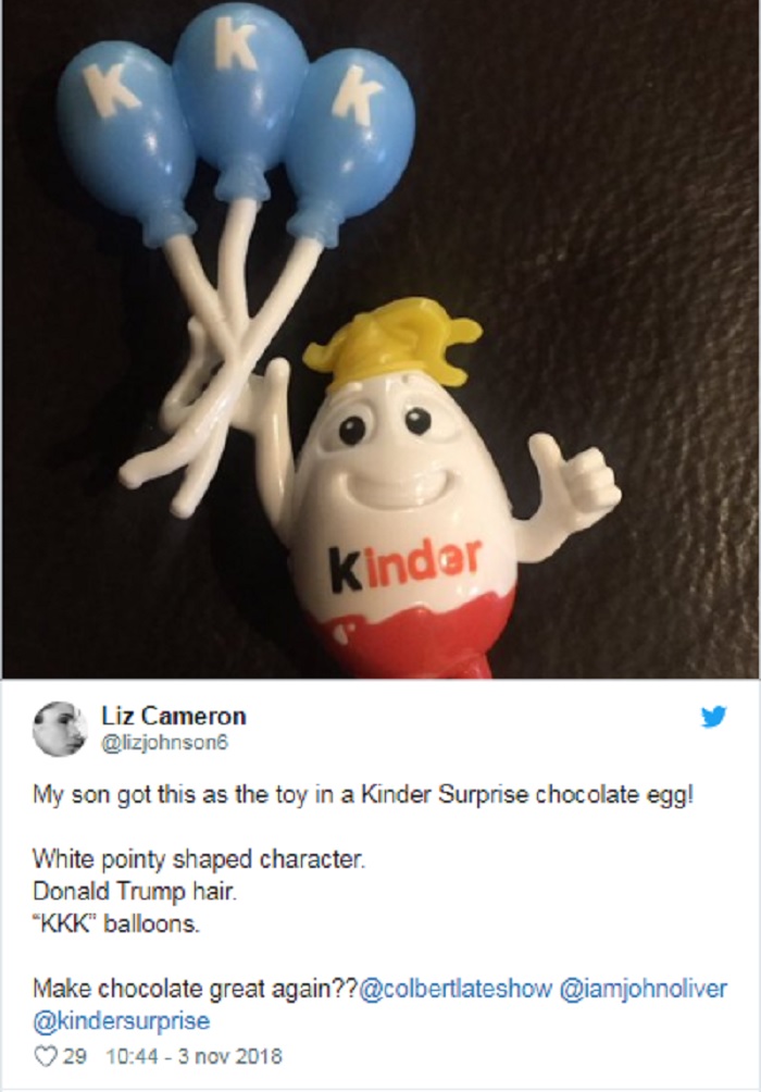 Ferrero, ovetto Kinder razzista