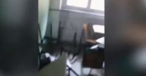 Pisa, scuola devastata dagli studenti di notte: